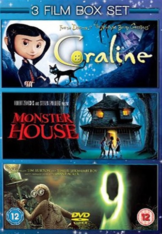 Coraline Monster House 9 Nine 12 3 Discs